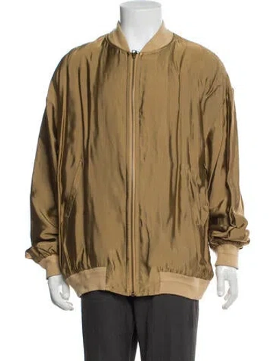 Pre-owned John Elliott Bomber Jacket In Neutral