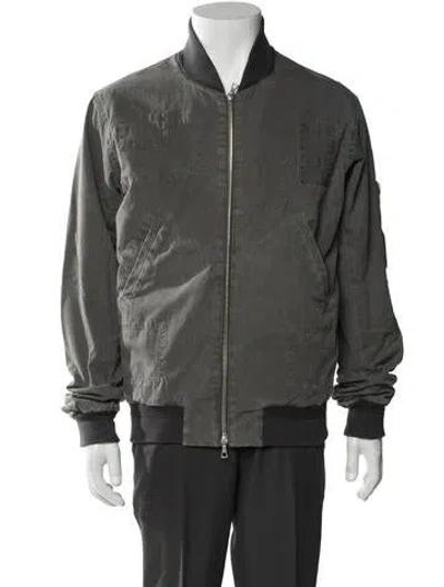 Pre-owned John Elliott Bomber Jacket W/ Tags In Gray