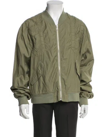 Pre-owned John Elliott Bomber Jacket W/ Tags In Green