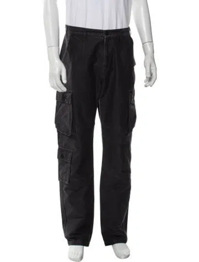 Pre-owned John Elliott Cargo Pants In Black