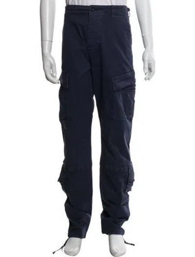 Pre-owned John Elliott Cargo Pants In Blue