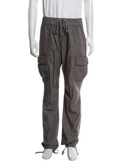 Pre-owned John Elliott Cargo Pants In Gray