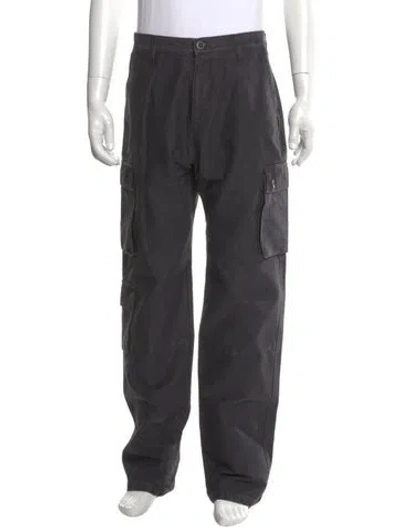 Pre-owned John Elliott Cargo Pants In Gray