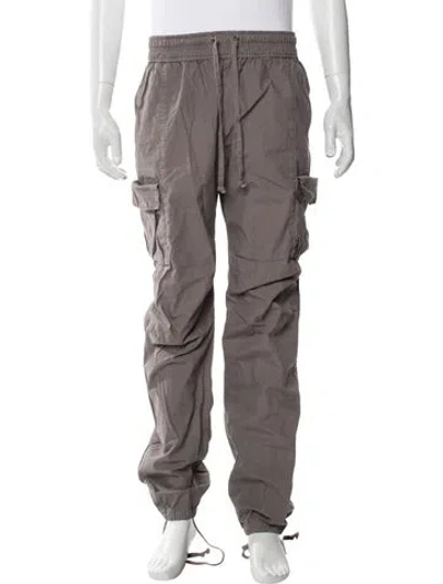 Pre-owned John Elliott Cargo Pants In Gray