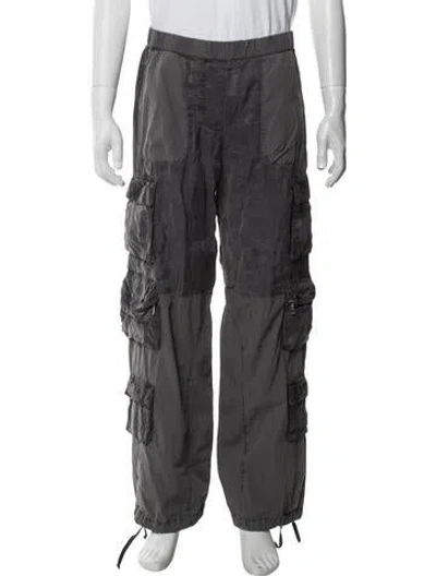 Pre-owned John Elliott Cargo Pants In Gray