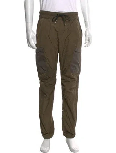 Pre-owned John Elliott Cargo Pants In Green