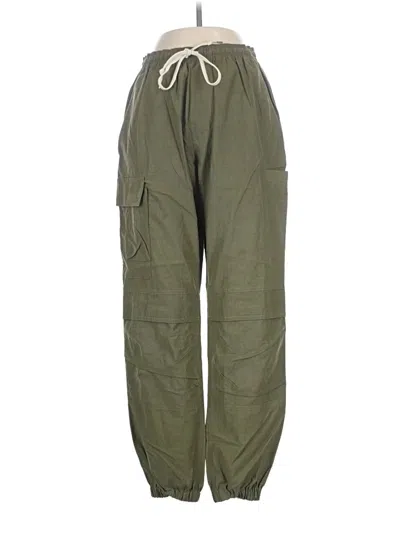 Pre-owned John Elliott Cargo Pants In Green