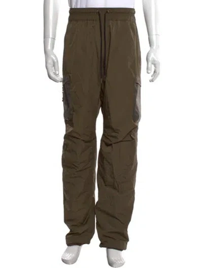 Pre-owned John Elliott Cargo Pants In Green