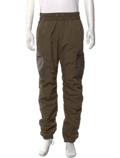 Pre-owned John Elliott Cargo Pants In Green