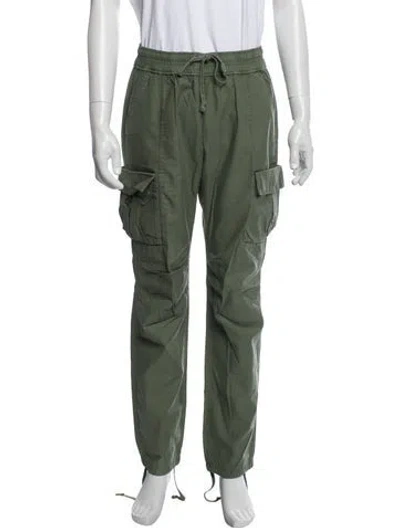 Pre-owned John Elliott Cargo Pants In Green