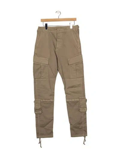 Pre-owned John Elliott Cargo Pants In Neutrals