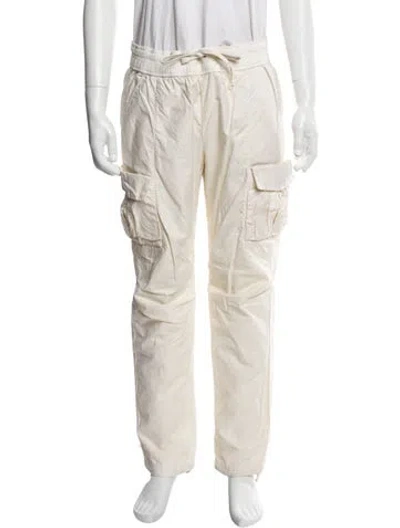 Pre-owned John Elliott Cargo Pants In White