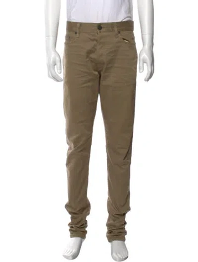 Pre-owned John Elliott Chinos In Brown