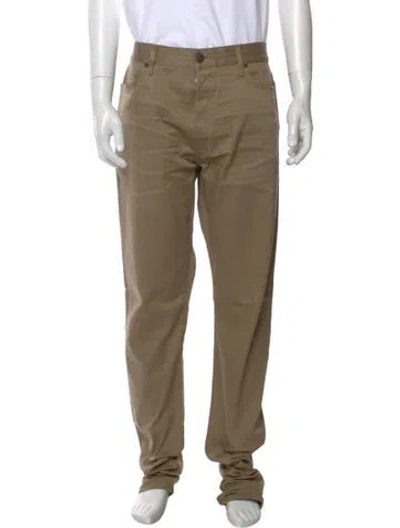 Pre-owned John Elliott Chinos In Neutral