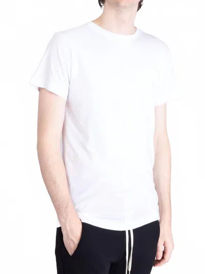 John Elliott Classic Crew T-shirt In White