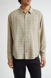 John Elliott Cloak Regular Fit Cotton Shirt In Multi