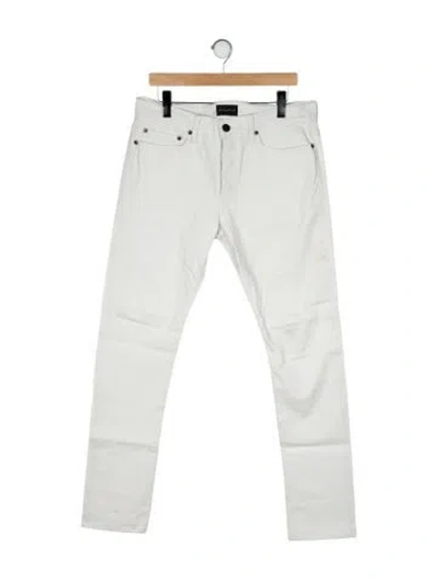Pre-owned John Elliott + Co Skinny Jeans In Neutral