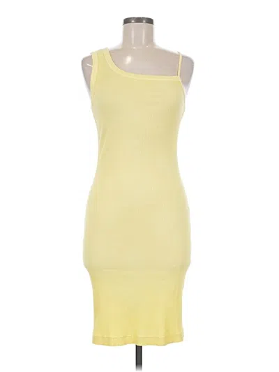 Pre-owned John Elliott Cocktail Dress In Yellow