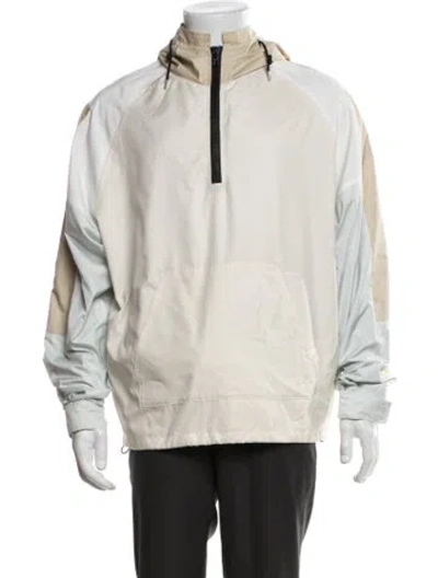Pre-owned John Elliott Colorblock Pattern Jacket W/ Tags In Neutrals