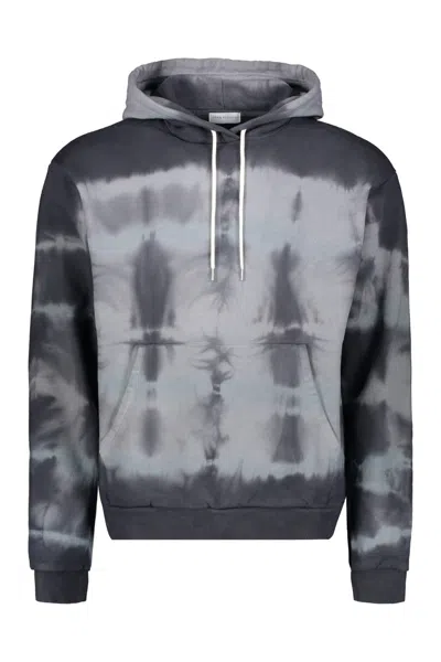 John Elliott Cotton Hoodie In Grey
