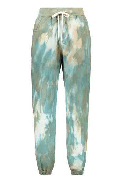 John Elliott Cotton Track-pants In Green