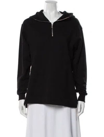Pre-owned John Elliott Crew Neck Long Sleeve Hoodie In Black