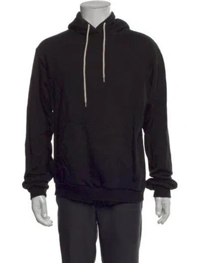 Pre-owned John Elliott Crew Neck Long Sleeve Hoodie In Black