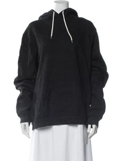 Pre-owned John Elliott Crew Neck Long Sleeve Hoodie In Blue