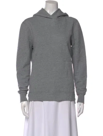 Pre-owned John Elliott Crew Neck Long Sleeve Hoodie In Gray