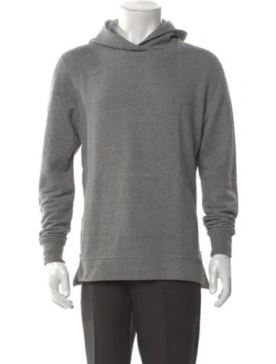 Pre-owned John Elliott Crew Neck Long Sleeve Hoodie In Gray