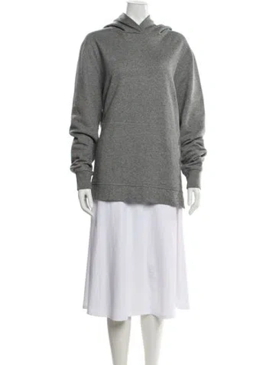 Pre-owned John Elliott Crew Neck Long Sleeve Hoodie In Gray