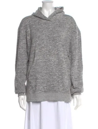 Pre-owned John Elliott Crew Neck Long Sleeve Hoodie In Gray