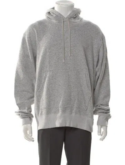Pre-owned John Elliott Crew Neck Long Sleeve Hoodie In Gray