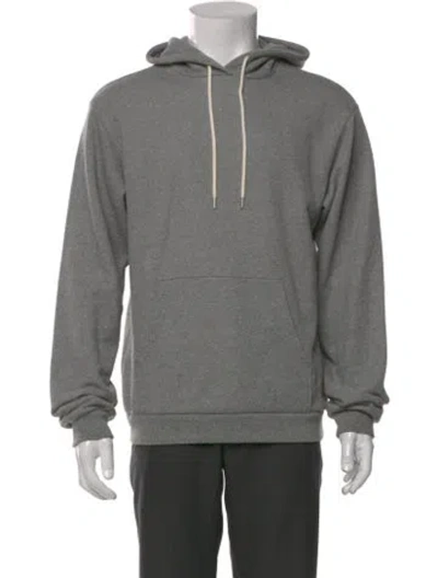 Pre-owned John Elliott Crew Neck Long Sleeve Hoodie In Gray
