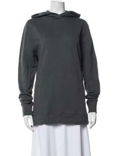 Pre-owned John Elliott Crew Neck Long Sleeve Hoodie In Grey