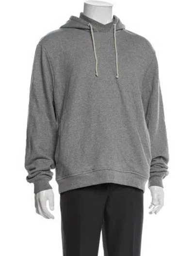Pre-owned John Elliott Crew Neck Long Sleeve Hoodie In Grey