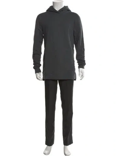 Pre-owned John Elliott Crew Neck Long Sleeve Hoodie In Grey