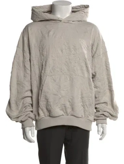 Pre-owned John Elliott Crew Neck Long Sleeve Hoodie In Neutral