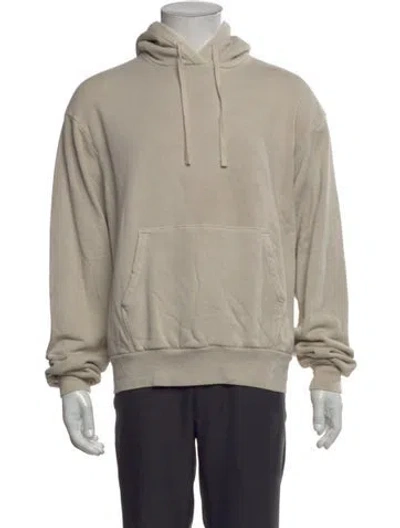 Pre-owned John Elliott Crew Neck Long Sleeve Hoodie In Neutral