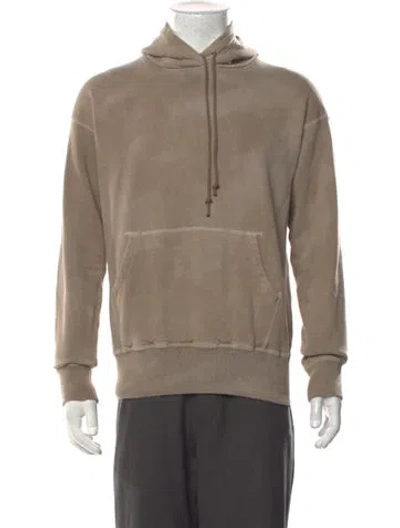 Pre-owned John Elliott Crew Neck Long Sleeve Hoodie In Neutrals