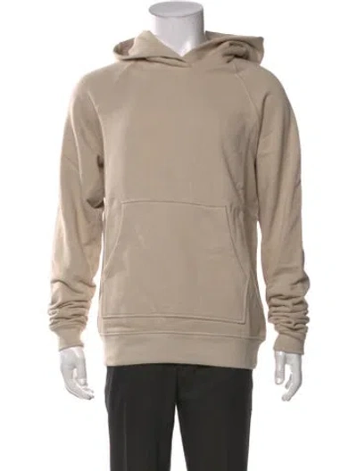 Pre-owned John Elliott Crew Neck Long Sleeve Hoodie In Neutrals