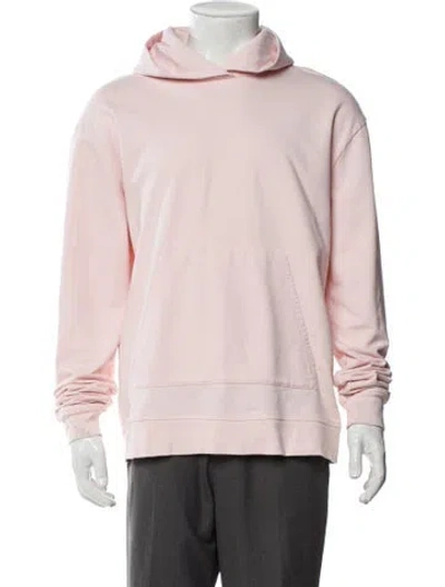 Pre-owned John Elliott Crew Neck Long Sleeve Hoodie In Pink