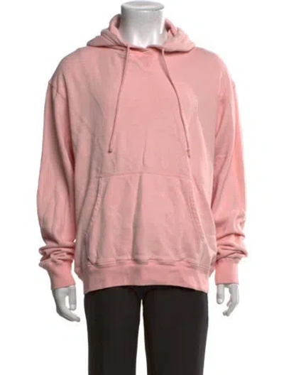 Pre-owned John Elliott Crew Neck Long Sleeve Hoodie In Pink