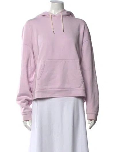 Pre-owned John Elliott Crew Neck Long Sleeve Hoodie In Purple