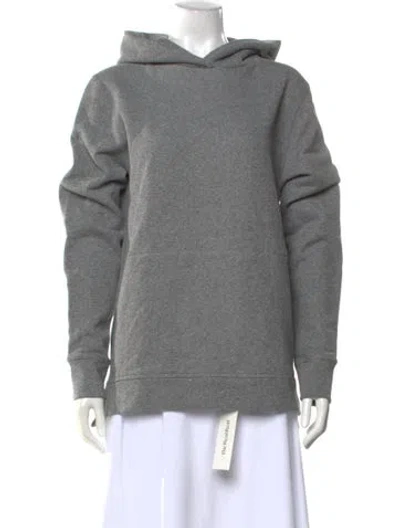 Pre-owned John Elliott Crew Neck Long Sleeve Hoodie W/ Tags In Gray