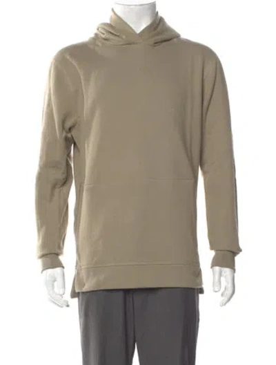 Pre-owned John Elliott Crew Neck Long Sleeve Hoodie W/ Tags In Green