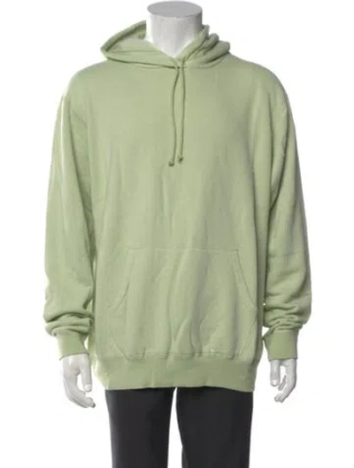 Pre-owned John Elliott Crew Neck Long Sleeve Hoodie W/ Tags In Green