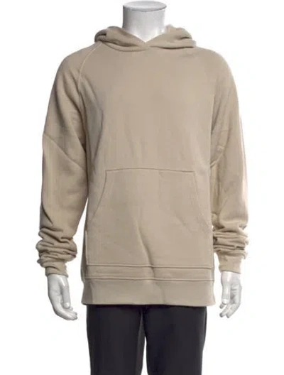 Pre-owned John Elliott Crew Neck Long Sleeve Hoodie W/ Tags In Neutrals