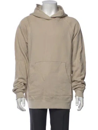 Pre-owned John Elliott Crew Neck Long Sleeve Hoodie W/ Tags In Neutrals