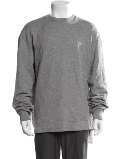 Pre-owned John Elliott Crew Neck Long Sleeve Pullover In Grey